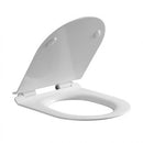 Vision Universal D Shape Toilet Seat -UDTS1-WH- bathroomhubonline
