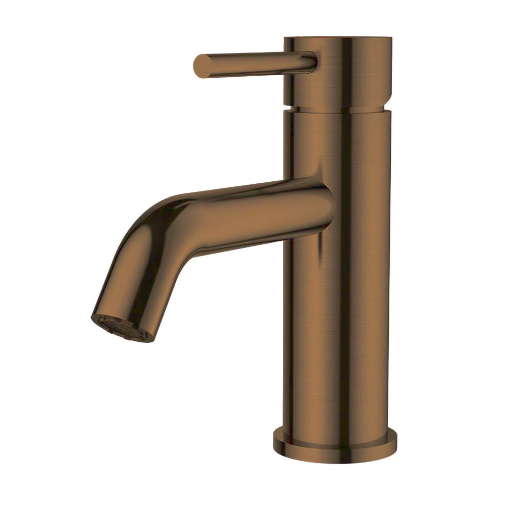 Antique Brass Basin Mixer WB1022F - Bathroom Hub