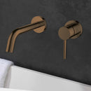 Antique Brass Wall Mixer With Spout WB703-1F-bathroom-hub-online