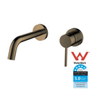 Antique Brass Wall Mixer With Spout WB703-1F