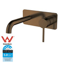 Antique Brass Wall Mixer With Spout WB703F-bathroom-hub-online