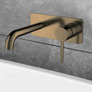 Antique Brass Wall Mixer With Spout WB703F