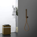 Antique Brass Shower Handpiece on Bracket WH03F SET-bathroom-hub-online
