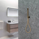 Antique Brass Shower Handpiece on Bracket WH03F SET