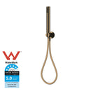 Antique Brass Shower Handpiece on Bracket WH03F SET