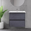 Wall Hung Coloured Bathroom Vanity 