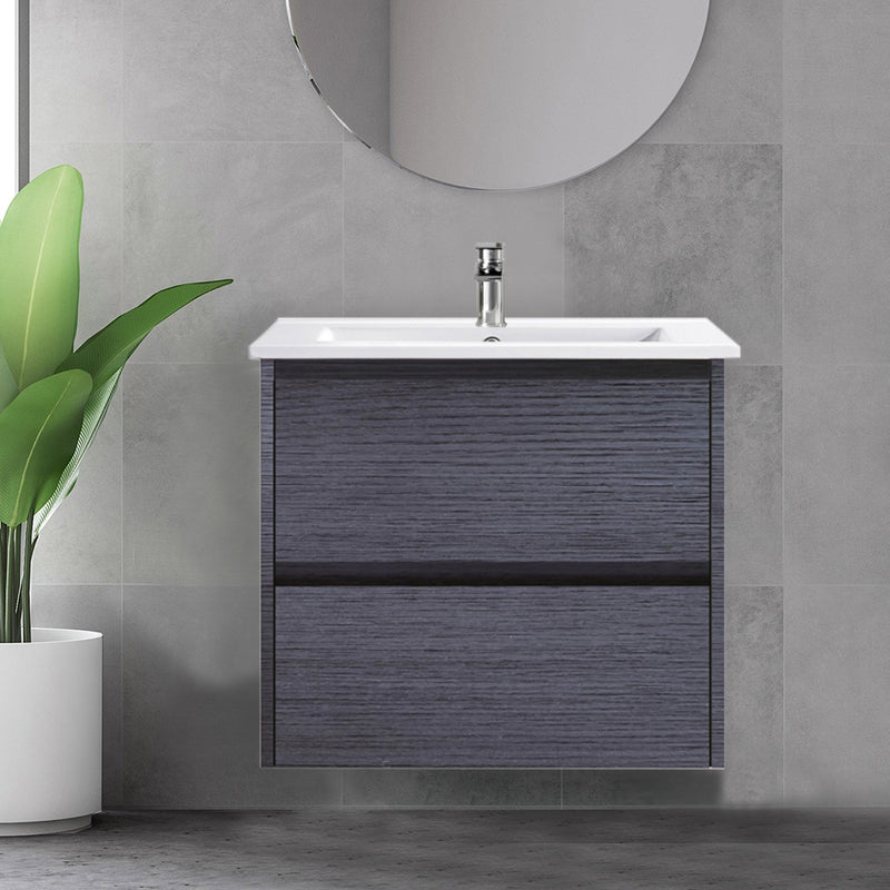 Wall Hung Coloured Bathroom Vanity 