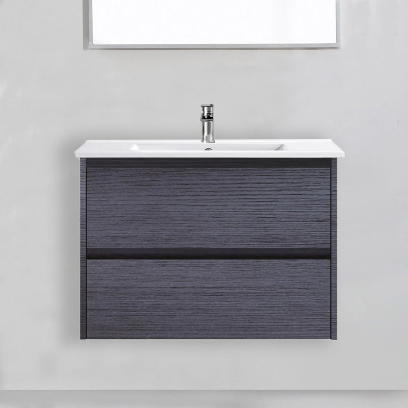 Wall Hung Coloured Bathroom Vanity WHDM750 In Sydney