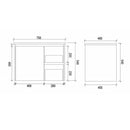 Wall Hung Bathroom Vanity WHSH750R In Sydney