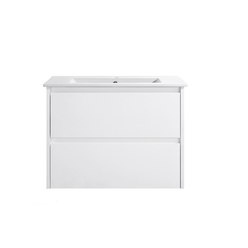 Wall Hung White Bathroom Vanity WHTD750 In Sydney