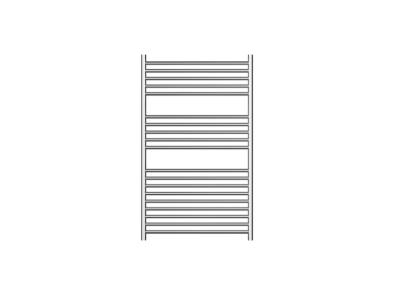 Allegra 19 Bar Wide Heated Towel Rail JY-3319WIDE-CH