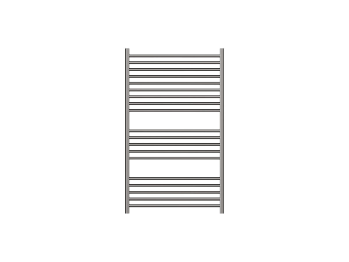Allegra 19 Bar Wide Heated Towel Rail JY-3319WIDE-GM - Bathroom Hub
