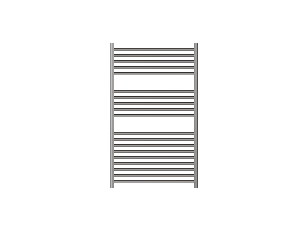 Allegra 19 Bar Wide Heated Towel Rail JY-3319WIDE-GM - Bathroom Hub