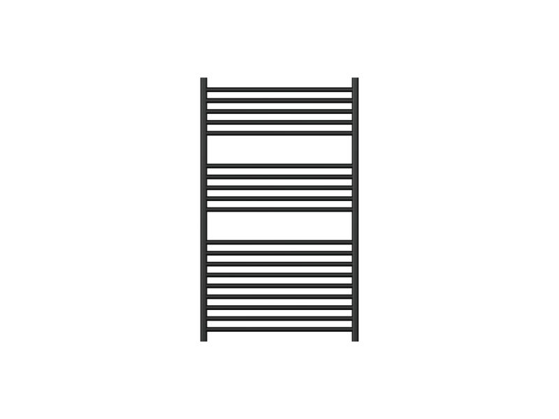 Allegra 19 Bar Wide Heated Towel Rail JY-3319WIDE-MB