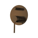 Antique Brass Wall Mixer with Diverter WS511NS-bathroom-hub-online