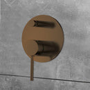 Antique Brass Wall Mixer with Diverter WS511NS-bathroom-hub-online
