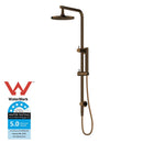 Antique Brass Dual Shower with Diverter WS531F-bathroom-hub-online