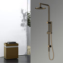 Antique Brass Dual Shower with Diverter WS531F