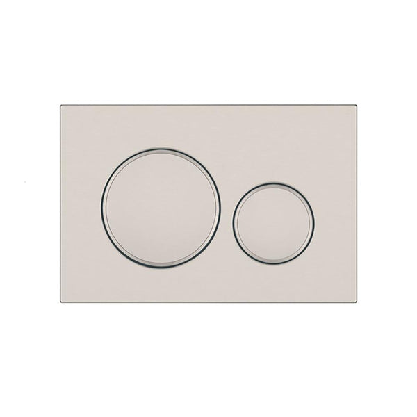 Stainless Steel  Round Flush Buttons for Geberit Sigma, Brushed Nickel