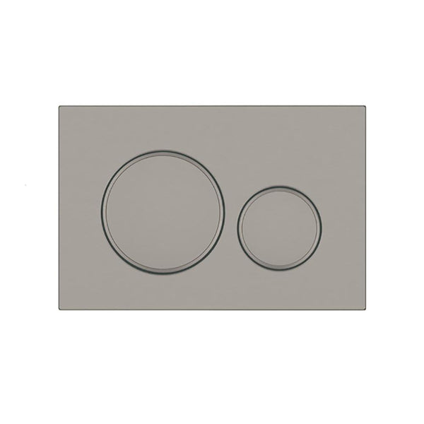 Stainless Steel Round Flush Buttons for Geberit Sigma, Gun Metal