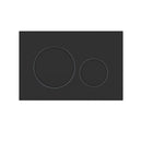 ABS Round Flush Buttons for Geberit Sigma Matt Black