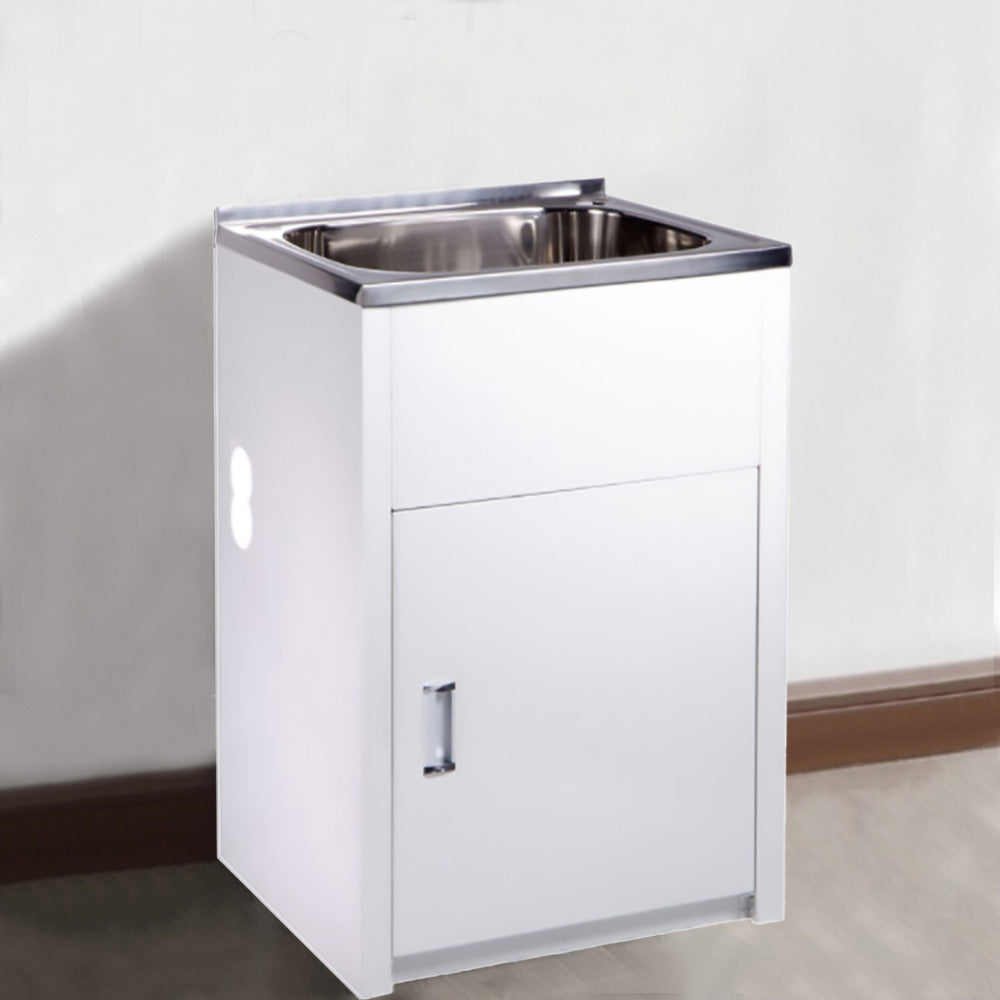 Laundry Tub with Cabinet 555 x 455 x 870mm YH235B-H - Bathroom Hub