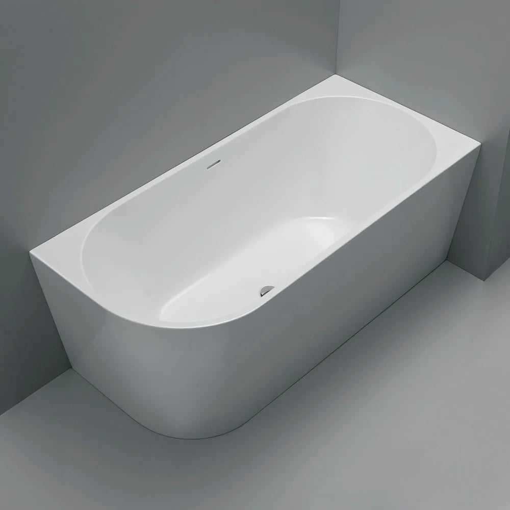 1300 mm Alaska Corner Freestanding Bath - Bathroom Hub
