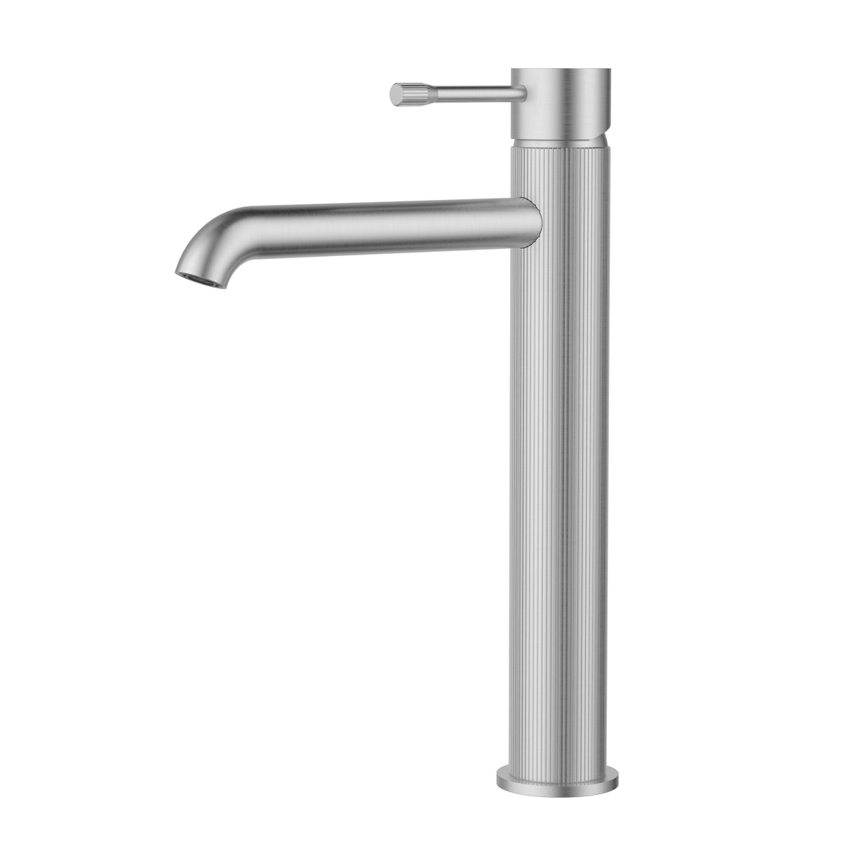 Linie High Rise Basin Mixer Brushed Nickel HYB585-202BN - Bathroom Hub