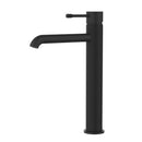 Linie High Rise Basin Mixer Matt Black HYB585-202MB - Bathroom Hub