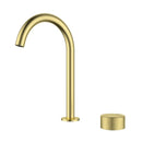 Soko Hob Basin Mixer - Brushed Gold HYB77-208BG - Bathroom Hub
