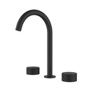 Soko Quarter Turn Basin Set -  Matt Black HYB77-9904MB - Bathroom Hub