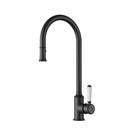 Clasico Pull Out Sink Mixer Ceramic Matt Black HYB868-103A-MB