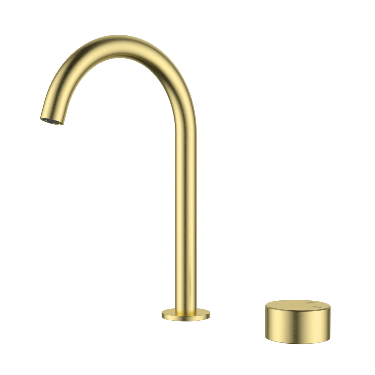 Hali Hob Basin Mixer -  Brushed Gold HYB88-208BG - Bathroom Hub