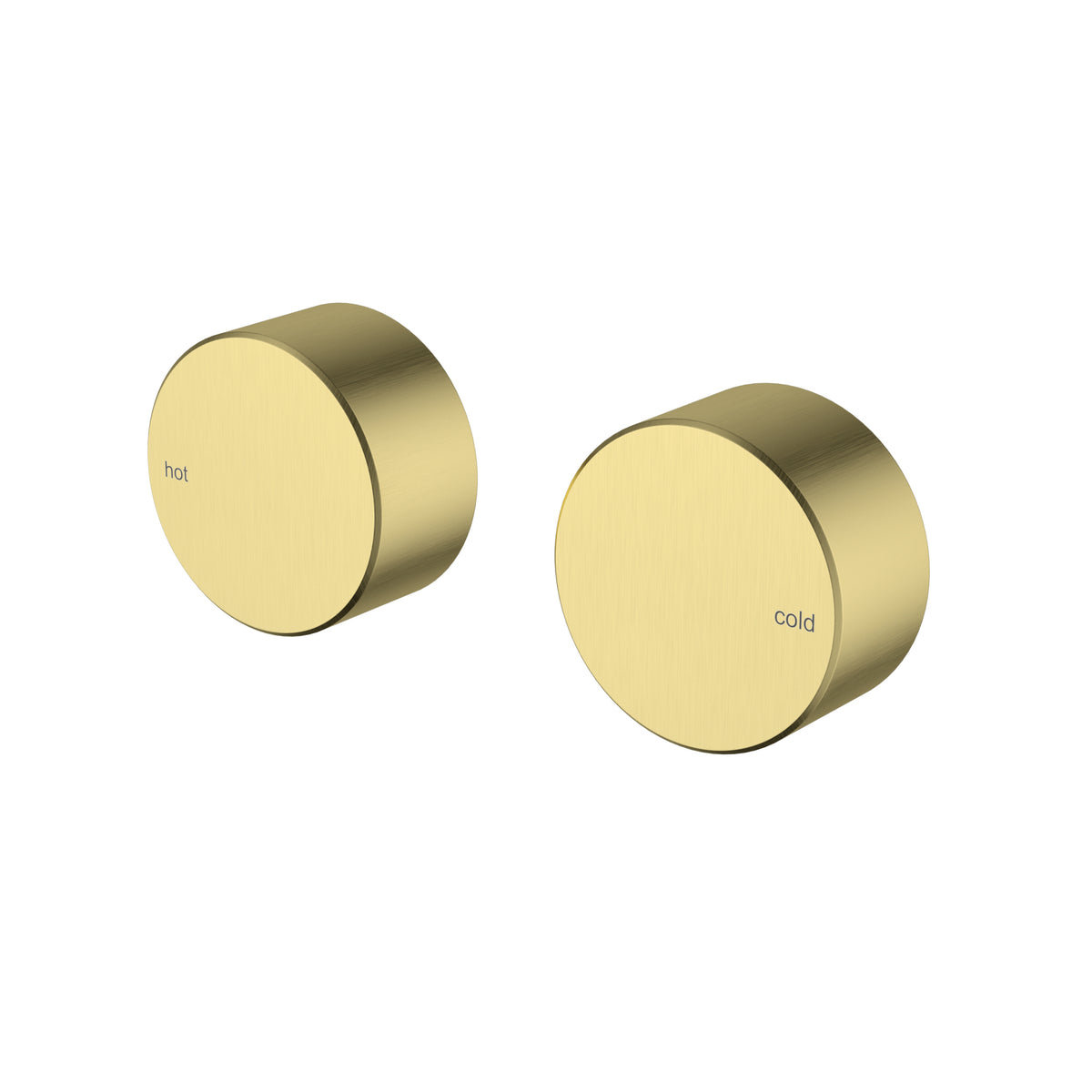 Hali Quarter Turn Wall Top Assemblies - Brushed Gold HYB88-9902BG - Bathroom Hub