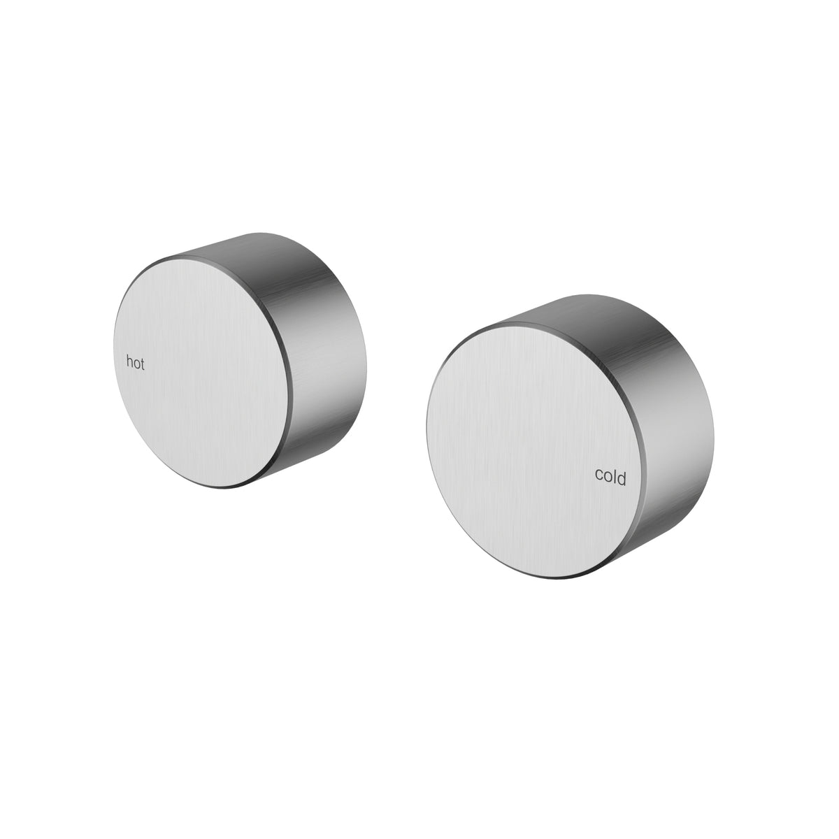 Hali Quarter Turn Wall Top Assemblies - Brushed Nickel HYB88-9902BN - Bathroom Hub