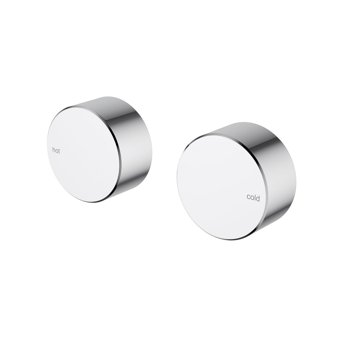 Hali Quarter Turn Wall Top Assemblies - Chrome HYB88-9902 - Bathroom Hub