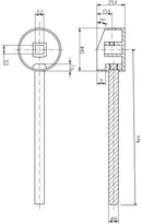 Disable Sink Mixer Handle PHD-002 - Bathroom Hub