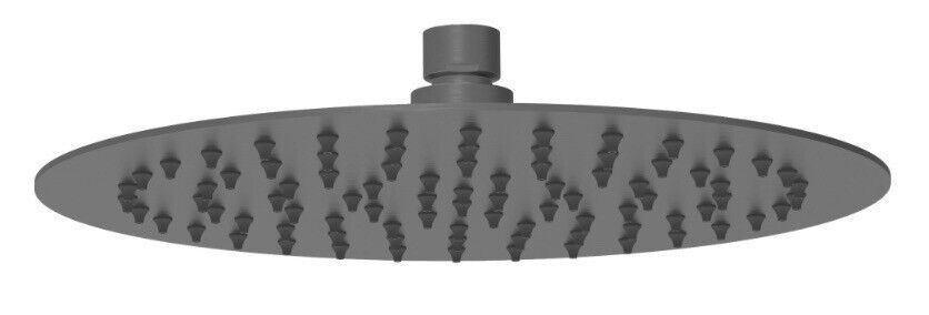 Dove Round SS Shower Head 250mm Gunmetal - PRS0901N-R-GM - Bathroom Hub