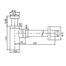 Bottle Trap 32mm BBT12B -BS197-B