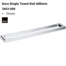 Kara Single Towel Rail 600mm 3603-600
