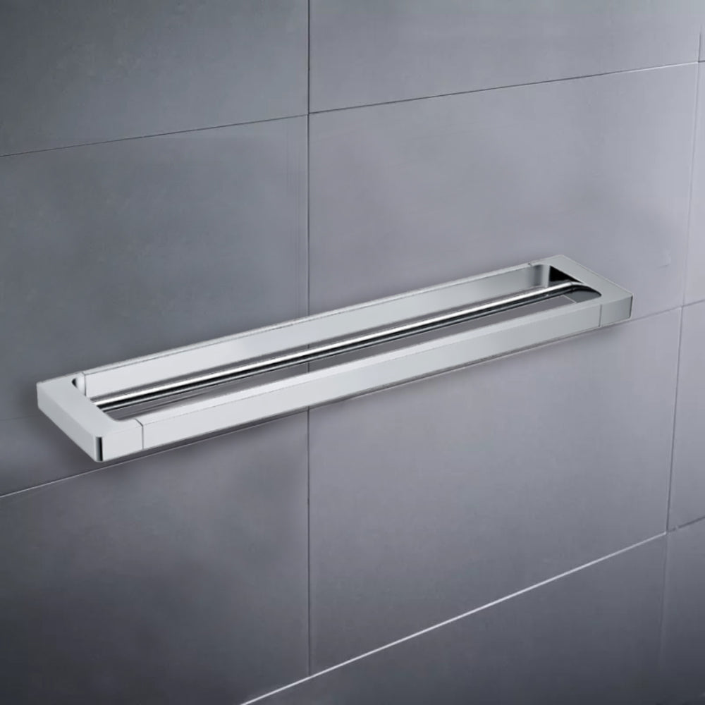 Seto Double Towel Rail 600mm 3804-600 - Bathroom Hub