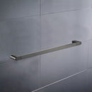 Flores Single Towel Rail 600mm Gunmetal 55301-600-GM