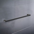 Flores Single Towel Rail 800mm Matt Black 55301-800-MB