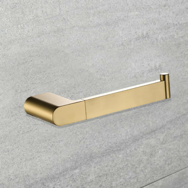 Flores Toilet Roll Holder Brushed Gold 55304-BG