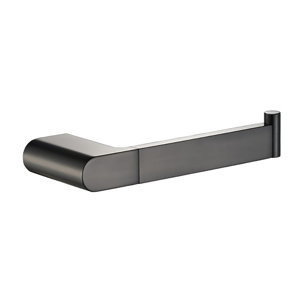 Flores Toilet Roll Holder Gunmetal 55304-GM - Bathroom Hub