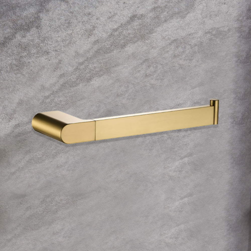 Flores Towel Bar Brushed Gold 55305-BG - Bathroom Hub
