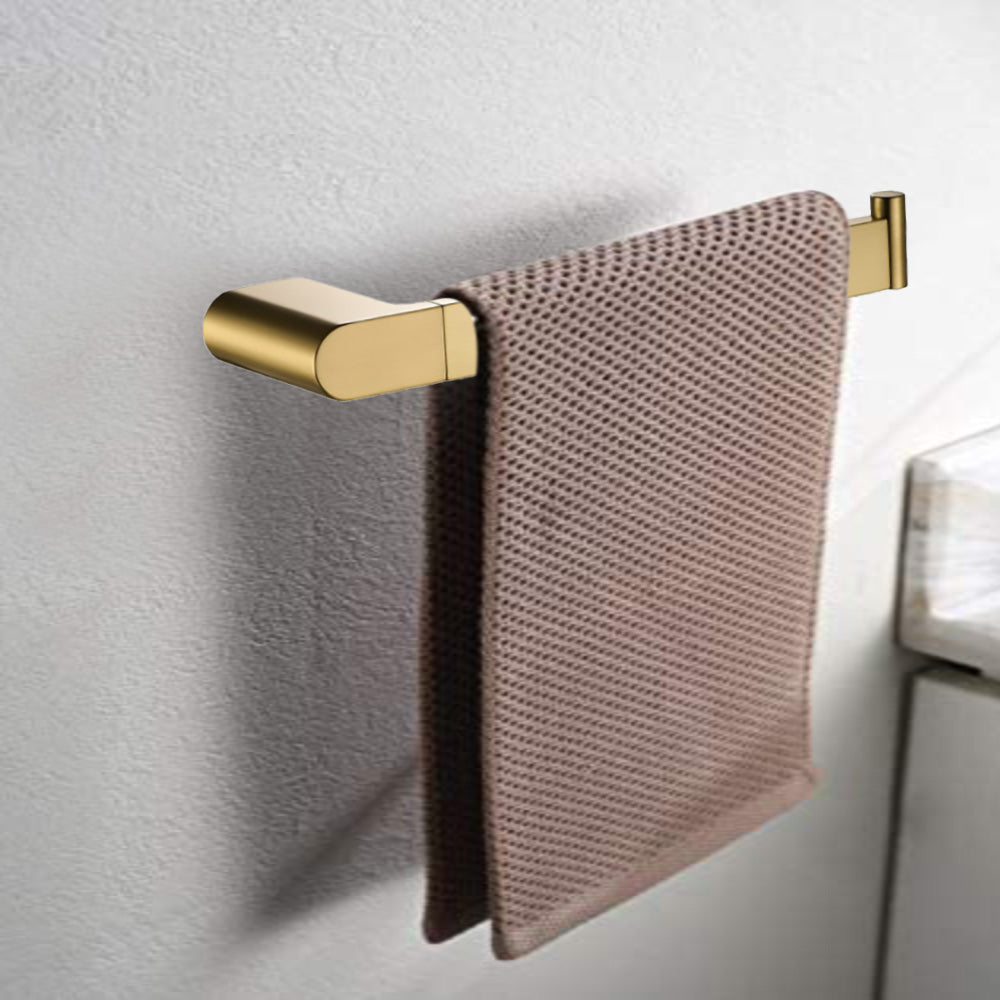 Flores Towel Bar Brushed Gold 55305-BG - Bathroom Hub