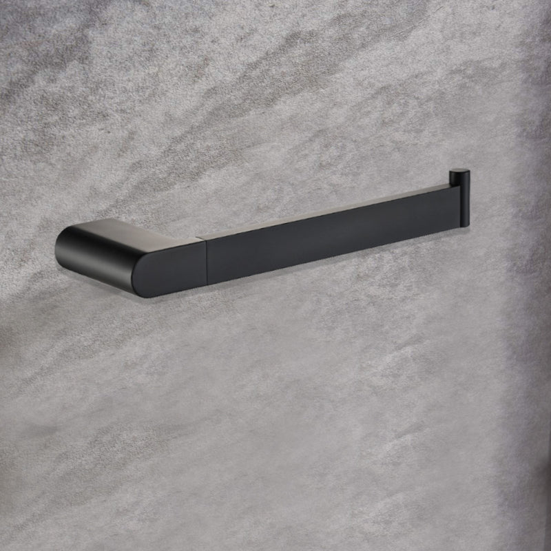 Flores Towel Bar Matt Black 55305-MB