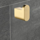 Flores Robe Hook Brushed Gold 55306-BG - Bathroom Hub