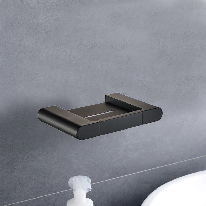 Flores Soap Holder Gunmetal 55310-GM